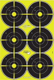 EzAim Splash Bullseye Targets 6 in. 8 pk.