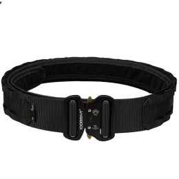 Color: Black, Size: M - Ranger belt 2-inch tactical belt
