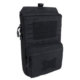 Color: BK Black Cordura - Tactical Vest 2L Water Bag Outdoor