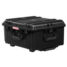 Weatherproof Hard Case, Heavy Duty Protective Dry Box Case with Pre-Cut Foam, Wheels & Retractable Pull Handles for Travel, Hunt, Military, Tactical,