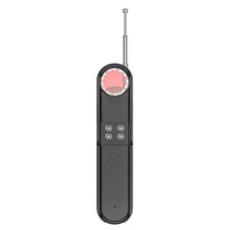T01 Mini Hidden Camera Detectors Signal Scanning Lightweight Anti-Spy Detector Tracker Hidden Camera Finder Black
