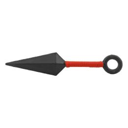 9.75" Carnival Games Prize Foam Kunai Sai Toy Ninja Weapon - Black and Red