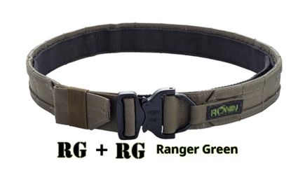 Dimensions: S, Color: RG RG Ranger Green - MOLLE System Tactical Buckle Belt