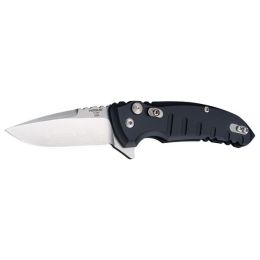 Hogue X1 2.75 in Folder Drop Pt Tumble Fin Alum Matte Black