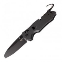 Hogue Trauma 3.4in 1st Resp Fold Oppos Bevel Blade G10 Black