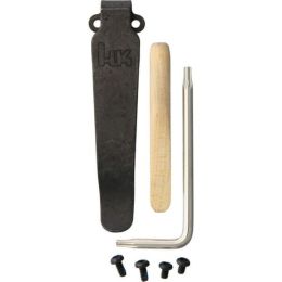 Hogue HK Exemplar or Hadron Folder Black Torx Screw Clip Kit