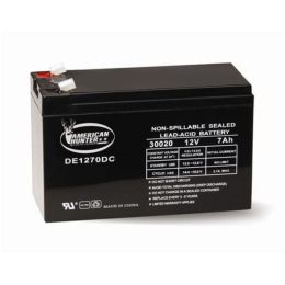 American Hunter DE1270DC 12v 7AH Rechargeable Battery